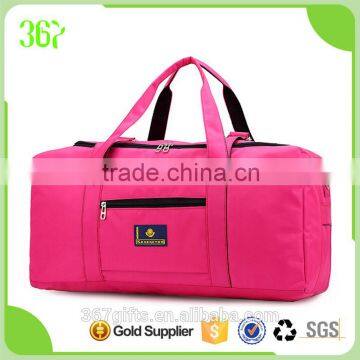 Fashion Sports Bag Travel Duffel Luggage Bag with Shoe Compartment