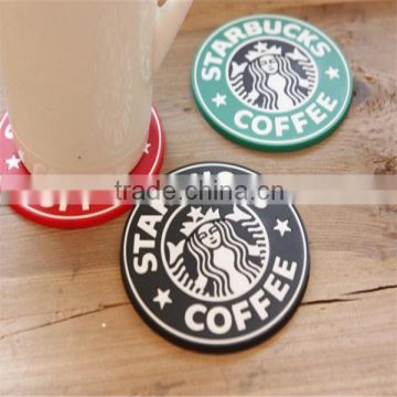 Officer use silicone coffee cup mat/silicone tea cup mat/beautiful office cup mats