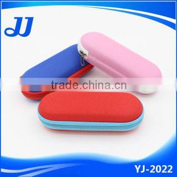 Unisex Assorted Color Oxford Fabric Hard Zipper Kids Glasses Cases Quality Choice