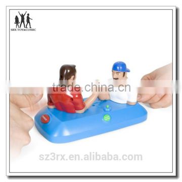 Kids funny pop play human hand fighting electronic toys custom make factory