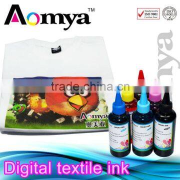 Golden Supplier! Aomya Cotton Ink Textile Ink for Garment