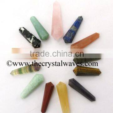 Mix Assorted Gemstones wholesale Double Terminated Pencil Point Khambhat Gujarat India