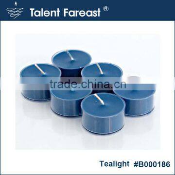 14g table candle with 3% fragrance natural wax in shape large tealight