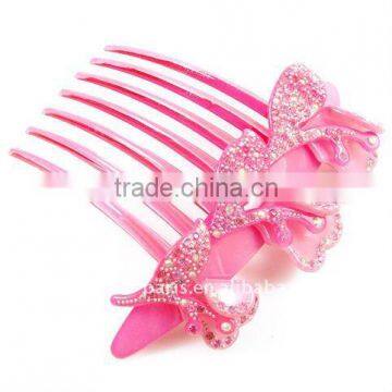 Fashion rhinestone Insert Comb