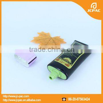 pe 2oz Metallic Cap bb Cream Plastic Tube Oval Shape photo-2