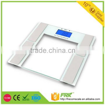 180kg digital body fat analyze scale can memory 10 users and measure body fat percent, BMI, BMR, humidity, bone