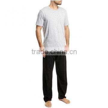 Cheap mens jersey grey Pajamas Set