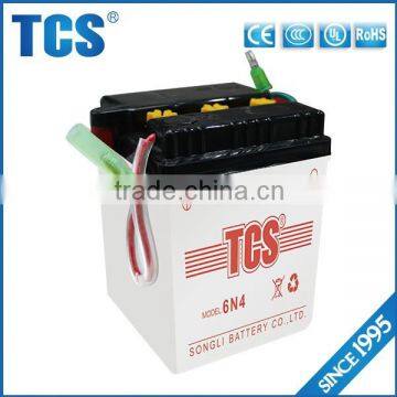 China wholesale white motorcycle 6v vrla batteries