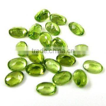 Wholesale Peridot Loose Oval Cut Gemstones, Top quality Gemstone
