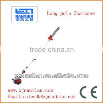 33cc gas pole chainsaw long reach chain saw