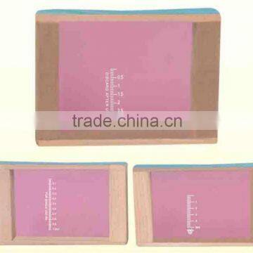 Screen printing board for syringe