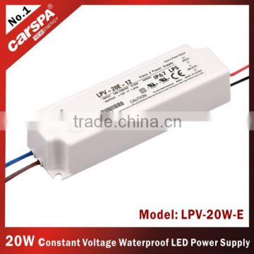 20W LPV series LED constant voltage waterproof switching power supply