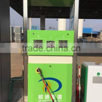 CNG car used automatic dispenser in CNG filling station
