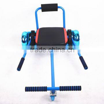 New design Airplaying adjustable seat hoverkart for two wheels electric balance scooter hoverboard go kart Sitting Chair