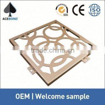 wall panel with sound insulation product mirror finish aluminum sheet