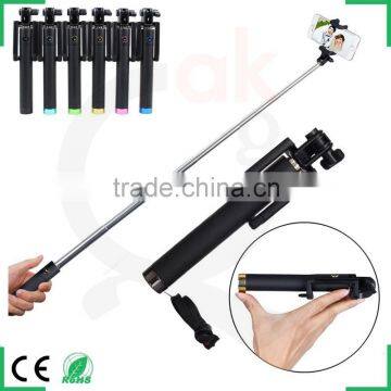 For iPad iPhone 6 plus Samsung galaxy S6 HTC one m8 huawei P5 xiaomi advanced foldable bluetooth selie stick monopod