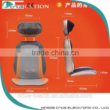 Fashionable design with optional color kneading car massage cushion