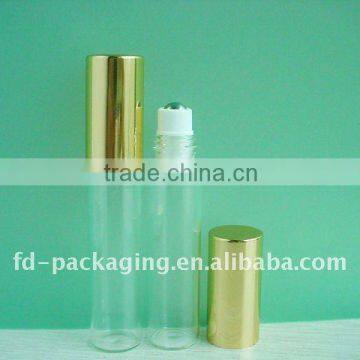 8ml,roll on glass bottle with aluminium cap