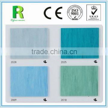 Hospital Homogeneous Anti-bacteria Vinyl Roll Floor