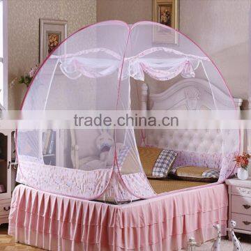 100% polyester foldable double bed mosquito net                        
                                                Quality Choice