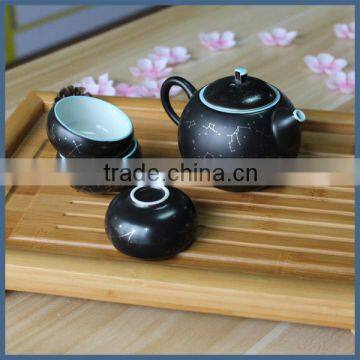 Antique Chinese Constellation Printings Ceramic Tea Cup Sets photo-6