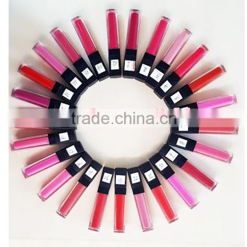 Private label 25 shades waterproof liquid matte lipstick with factory price