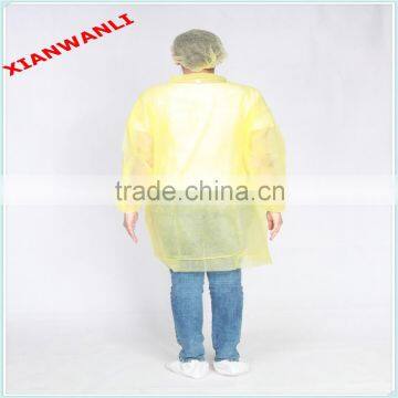 Disposable Nonwoven Yellow Comfortable Chemotherapy Gown photo-2