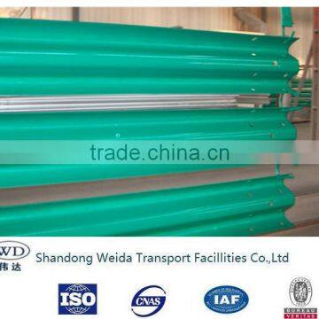 Plastic Spraying Freeway Three Wave Guardrail