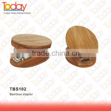 ECOZONE Unique eco materials eco bamboo souvenir office stapler