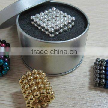 2016 Hottest Colorful Promotional 5mm Neodymium Magnet Spheres Magnetic ball