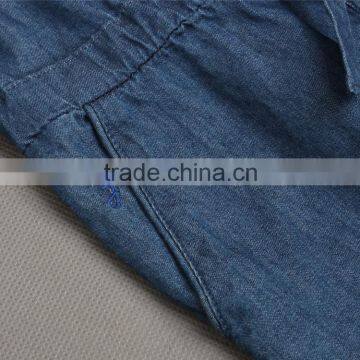 Cotton Fashion Design Denim Baby Overalls photo-4