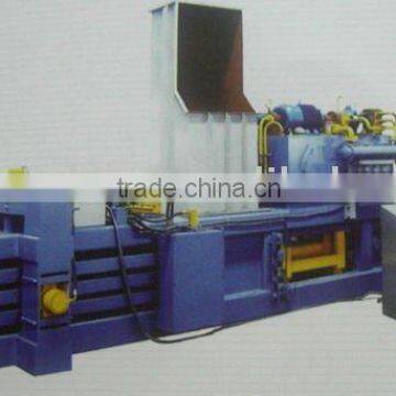 Full-automatic horizontal hydraulic baler