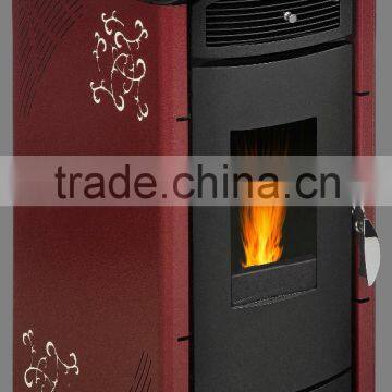 AMANDA Plus Modern Pellet Stoves With Hot Air