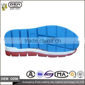 Men sole moulding machine and Many color Automatic rubber injection men casual sports shoe soles with size 38-44