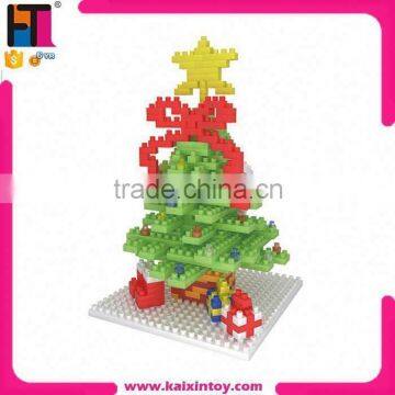 2015 Popular Toy Lovely Snowman Diamond Blocks Cheap Toy Building Blocks Plastic photo-5