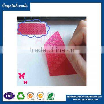 Security Tape Tamper Proof Warranty Void if Removed Label photo-6