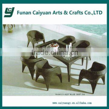 simple design garfen art furniture garden furnitrue sets rattan outdoor furniture