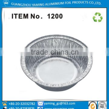 aluminium foil microwavable round foil cake mold bakery use cake container