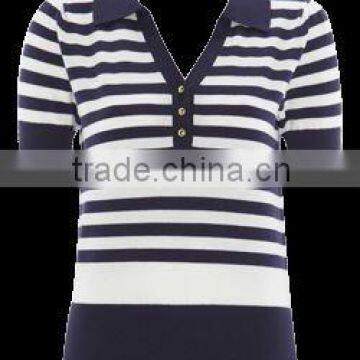 Ladies Stripe Sweater