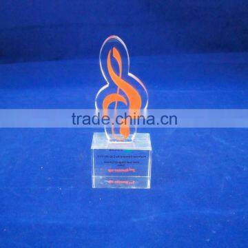 Music Awards Crystal Acrylic Award Trophy photo-2