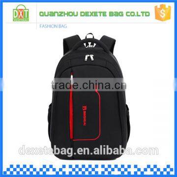 China wholesale waterproof polyester black business japanese style backpack