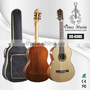 39inch solid top spruce classical guitar musical instruments of china guitar (CG-630S)