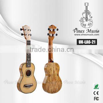 21" solid spruce deadwood ukuleles China factory ukulele (UK-LA6-21)