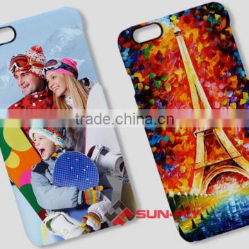 3D Blank sublimation promotion personalised phone case cover for iphone 6