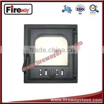 High cost performance fireplace door