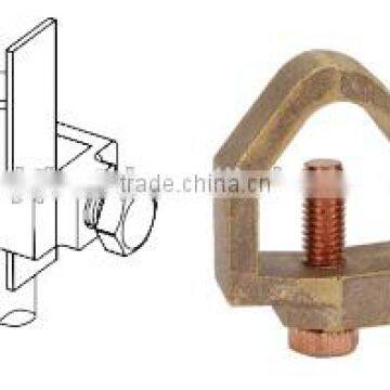 Factory Supply Grounding Earth Rod to Tape Brass Cable Clamp