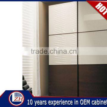 Factory Direct 2 Door Walk in Bedroom Closet Wood Wardrobe Cabinets