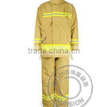 Anti-fire suit/Detachable Fire Fighrint Suit/flame-retardant suit with EN standard