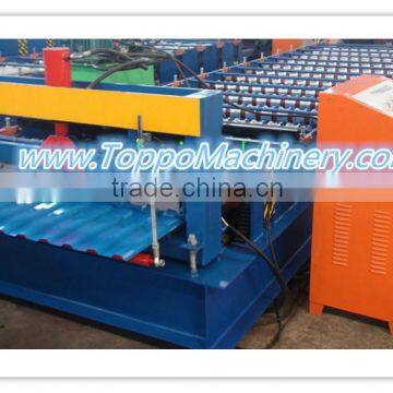 Trapezoidal Metal Wall Panel Roll Forming Machine Production Line