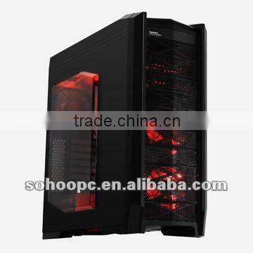 GAMING CASE 9902-3 WITH 7*RED COLOR FAN